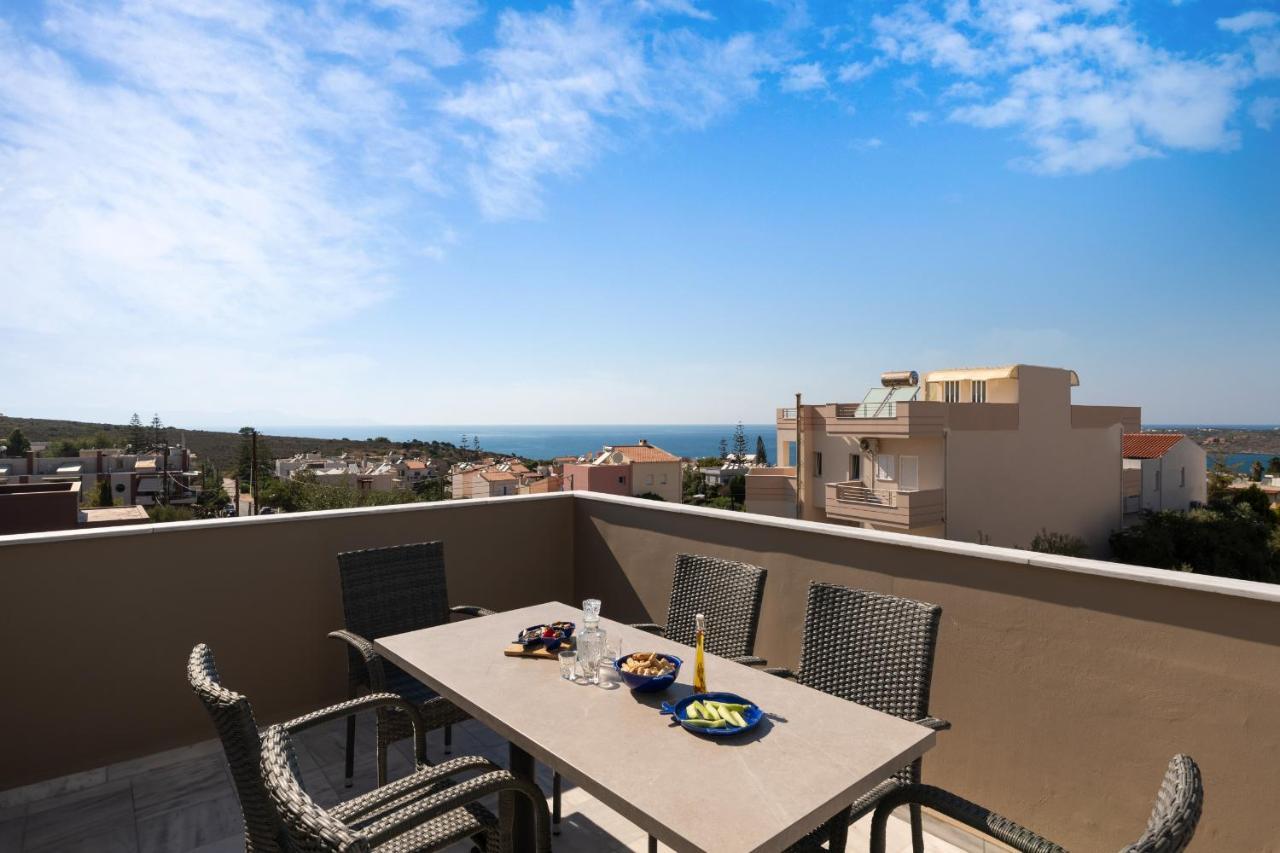 Procris Villas Breathtaking Sea View Kalathas Exterior foto